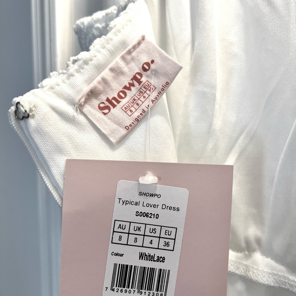 Showpo. NWT Typical Lover Dress Sz 4 - Picture 5 of 7